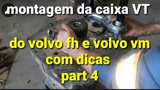 Montagem da caixa VT VOLVO FH e Vm parte 4 com dicas