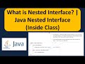 What is Nested Interface? | Java Nested Interface (Inside Class) | Java Tutorial