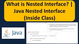 What is Nested Interface? | Java Nested Interface (Inside Class) | Java Tutorial