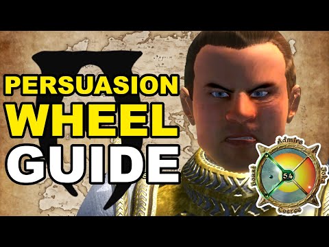 How to use the Persuasion Wheel in Oblivion [Elder Scrolls Guide]