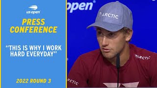 Casper Ruud Press Conference | 2022 US Open Round 3