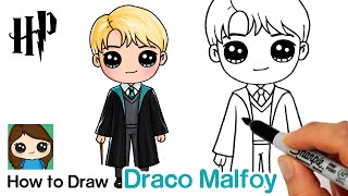How to Draw Draco Malfoy Easy | Harry Potter