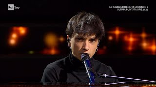 Ultimo canta "Alba" - Domenica In Speciale Sanremo - 12/02/2023