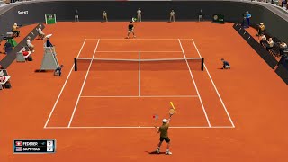 Pete Sampras vs Roger Federer ATP Tierra /AO.Tennis 2 |Online 23 [1080x60 fps] Gameplay PC