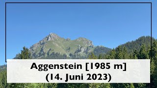 Aggenstein im Tannheimer Tal (14. Juni 2023)