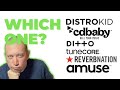 Music Distribution Breakdown: CD Baby, DistroKid, Amuse, Tunecore, Ditto, ReverbNation