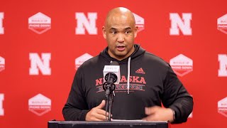 Husker football defensive coordinator Tony White full introductory press conference