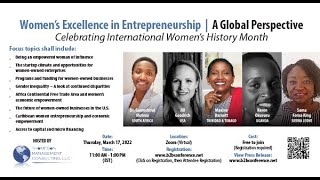 VIDEO PROMO - Women's Excellence in Entrepreneurship: A Global Perspective