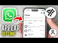 How To Appear Offline On WhatsApp - Full Guide