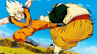 Vegeta helps Goku defeat Android 19