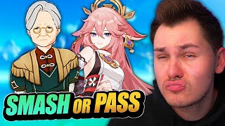 NOBODY Is Safe...Smash Or Pass Genshin Impact Edition