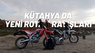 64 - Kütahya da yeni rota arayışları - Honda CRF250L - AJP SPR250