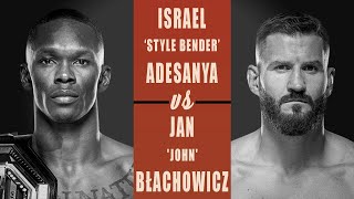 Israel Adesanya vs Jan Blachowicz Official For UFC 259