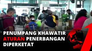 Jelang PSBB Total DKI, Terjadi Peningkatan Penumpang di Bandara Soetta | tvOne