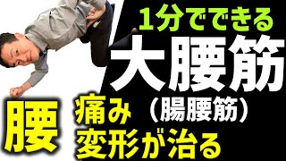 【背骨の変形を治す】大腰筋でヘルニア・脊柱管狭窄症・腰痛を根本改善！フルトレ式の腸腰筋トレーニング　大腰筋トレで身体を変える　［Full Training of psoas major］