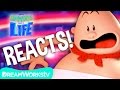 Captain Underpants REACTS to Captain Underpants TRAILER | YOUR COMMENTS COME TO LIFE!