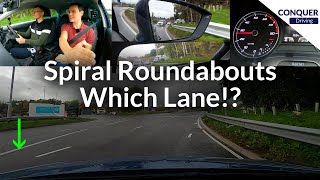 Learning How to Use Spiral Roundabouts