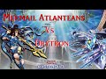 Mermail Atlanteans Day 1 - Ranking up to Plat 1 - Yugioh Master Duel Gameplay and Decklist