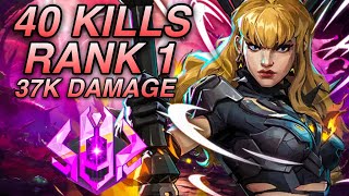 Marvel Rivals - Rank 1 Magik DOMINATES Top 500 Lobby