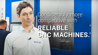 Significant contribution to the quality of BAADER machines by HEDELIUS CNC machining centers