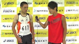 20150809 県民スポーツ祭 高男800m優勝ｲﾝﾀﾋﾞｭｰ