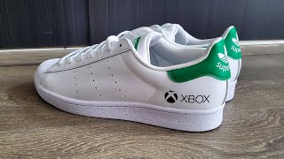 XBOX Sent Me Shoes - Adidas Superstan Shoes Unboxing (XBOX Special Edition)