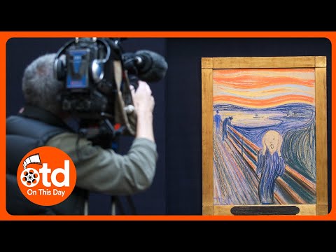 How many times has the Scream painting been stolen?