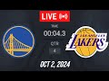 NBA LIVE! Golden State Warriors vs Los Angeles Lakers | October 2, 2024 | Warriors vs Lakers (2K)