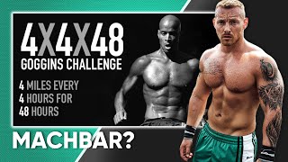 Ich habe ALLE 4 STUNDEN für 48 Stunden trainiert (4x4x48 David Goggins Challenge)