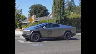 Tesla Cybertruck testing FSD in Palo Alto