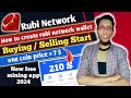 Rubi Network Create Wallet | Rubi network new update