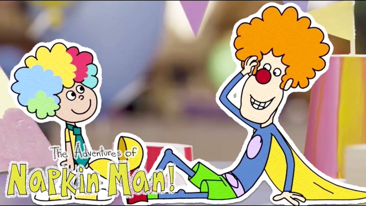 The Adventures Of Napkin Man Visiting Clown Town Compilation