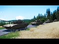 A column of the Russian T-14 Armata tank was bombed by a drone - MILSIM ARMA 3 Ukraine