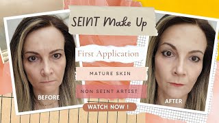 Seint Make Up: Apply With Me For The First Time | Make Up Tutorial for Mature Skin #makeuptutorial