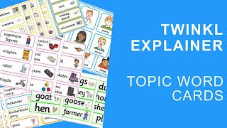 Topic Word Cards