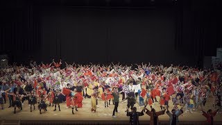 総踊り②(踊れ日本海) @YOSAKOIソーラン日本海 加賀会場(うらら会場) 2018-07-14T18:48