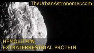 First Ever Extraterrestrial Protein Found in Meteorite Acfer 086 - Hemolithin