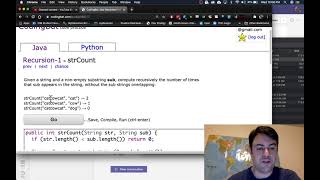 Recursion 1 countStr