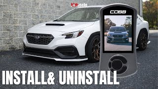 How to Install & Uninstall Cobb AccessPORT | 2022+ WRX #cobb #accessport #subaru