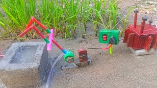 How to make mini water pump science project | 220volt Transformer | science project | electric pump