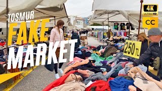 Alanya Tosmur Fake Market | Is Everything Here Real? | Walking Tour | January 2025