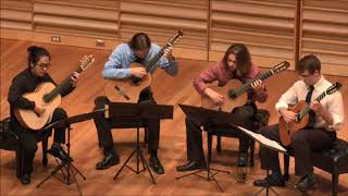 Fredonia Guitar Quartet - Gentle Giant On Reflection Cover