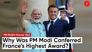 PM Modi In France: PM Modi Conferred With France's Highest Award, Why Was He Given The Award?
