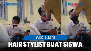 Kisah Guru Geografi Suka Bawa Gunting dan Sisir untuk Rapikan Rambut Siswa, Ngaku Bukan Hair Stylist