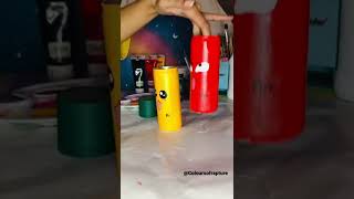 Easy way to paint tin My fav step #reels #reel #shorts  #foryou #viral #reelsvideo  #creative #cute