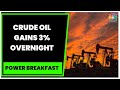 Crude Oil Gains 3% Overnight On Optimism For Easing Inflation, Base Metals Pause Rally | CNBC-TV18