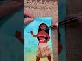 moana 🦋 moana moana2 disney asmr scrapbooking holidayswithyoutube