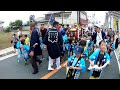 令和元年度坂戸八坂神社夏祭り町内 子供 神輿合同渡御３