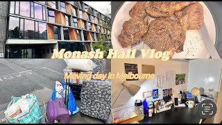 Vlog | 和我一起搬屋!!在澳留學生搬入Monash宿舍!!耗時五個小時佈置房間?? 詳細介紹宿舍佈置!!Introduce Monash hall!!粟米Rayna