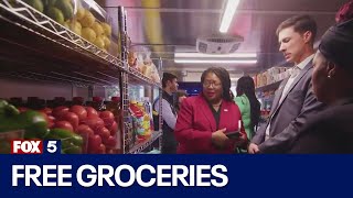 Mobile Atlanta grocery store takes free food on the road